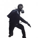 The Death of Fear. Pencil and ink on paper. 14 x 11 inches