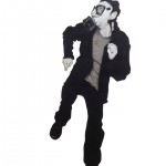 The Death of Fear. Pencil and ink on paper. 50 x 36 inches