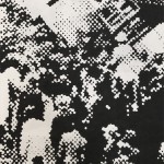 Bogota. Acrylic on paper. 53 x 29 inches.