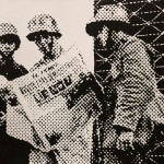 El Tiempo. Acrylic on paper. 42 x 55 inches.