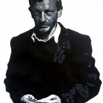 Michaelle. Acrylic on paper. 25" x 20"