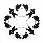 Mandala. Ink and pencil on paper. 36 x 36 inches